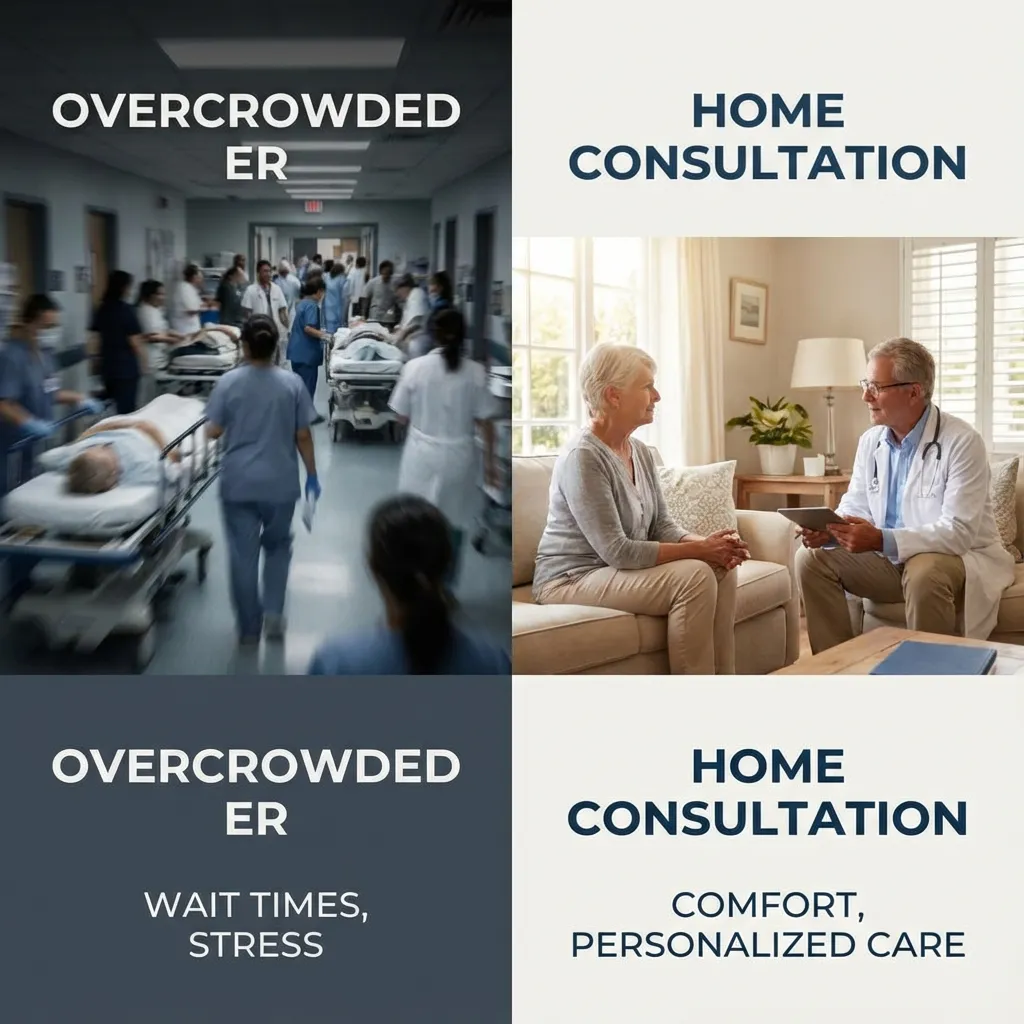Home Medical Care vs. Emergency Rooms: Why Home is Often Better