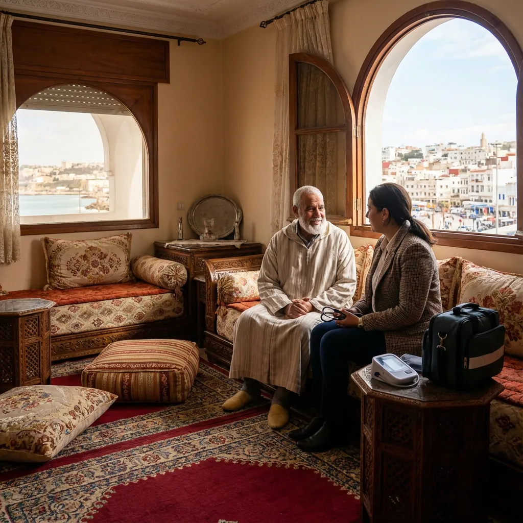 Pourquoi privilégier le médecin à domicile pour les seniors à Tanger ?